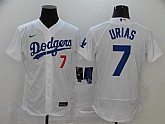 Dodgers 7 Julio Urias White 2020 Nike Flexbase Jersey,baseball caps,new era cap wholesale,wholesale hats